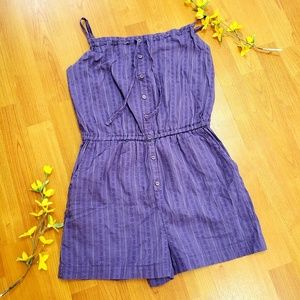 3/$20 Mossimo purple romper